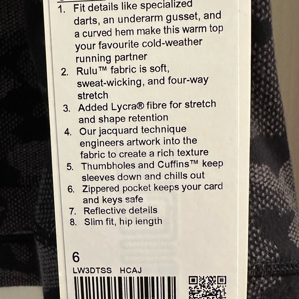 Lululemon Runderful Long Sleeve - Picture 3 of 3